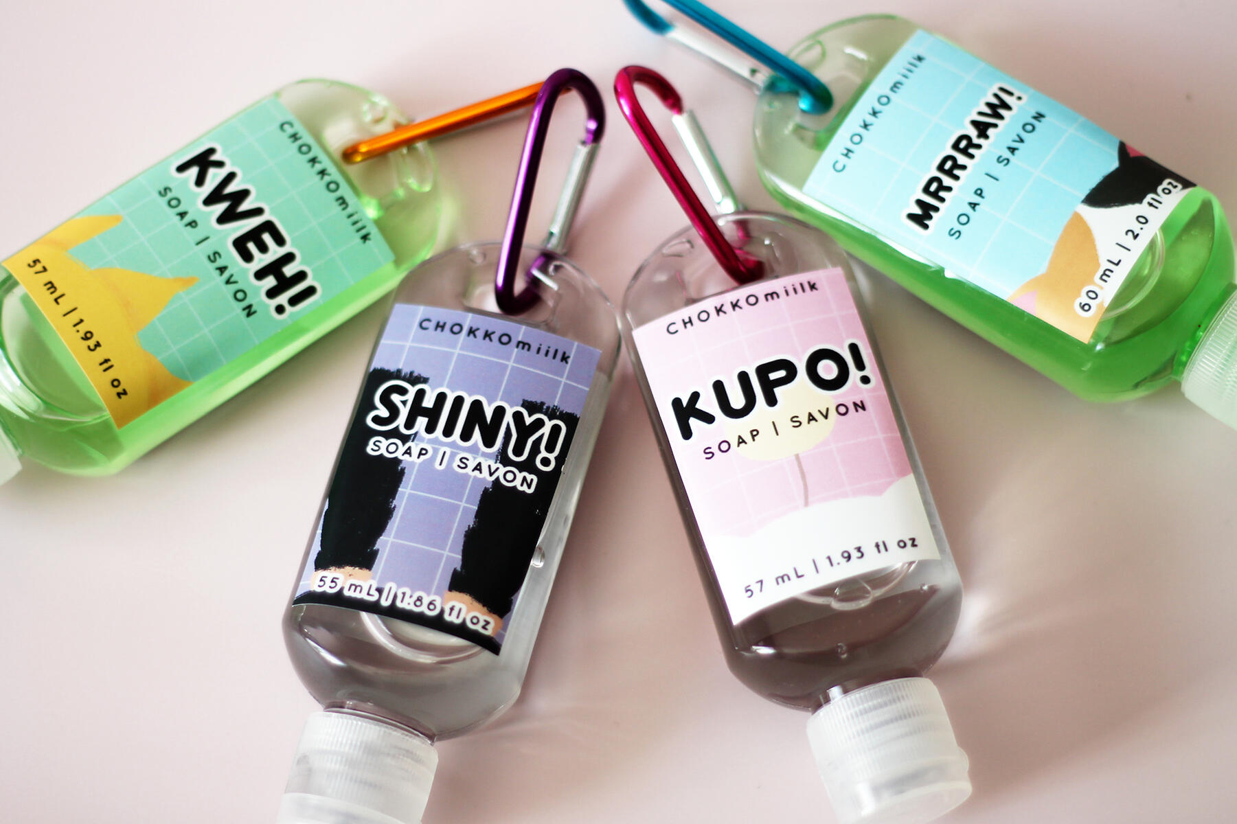 FFXIV Minions-inspired Hand Soaps.