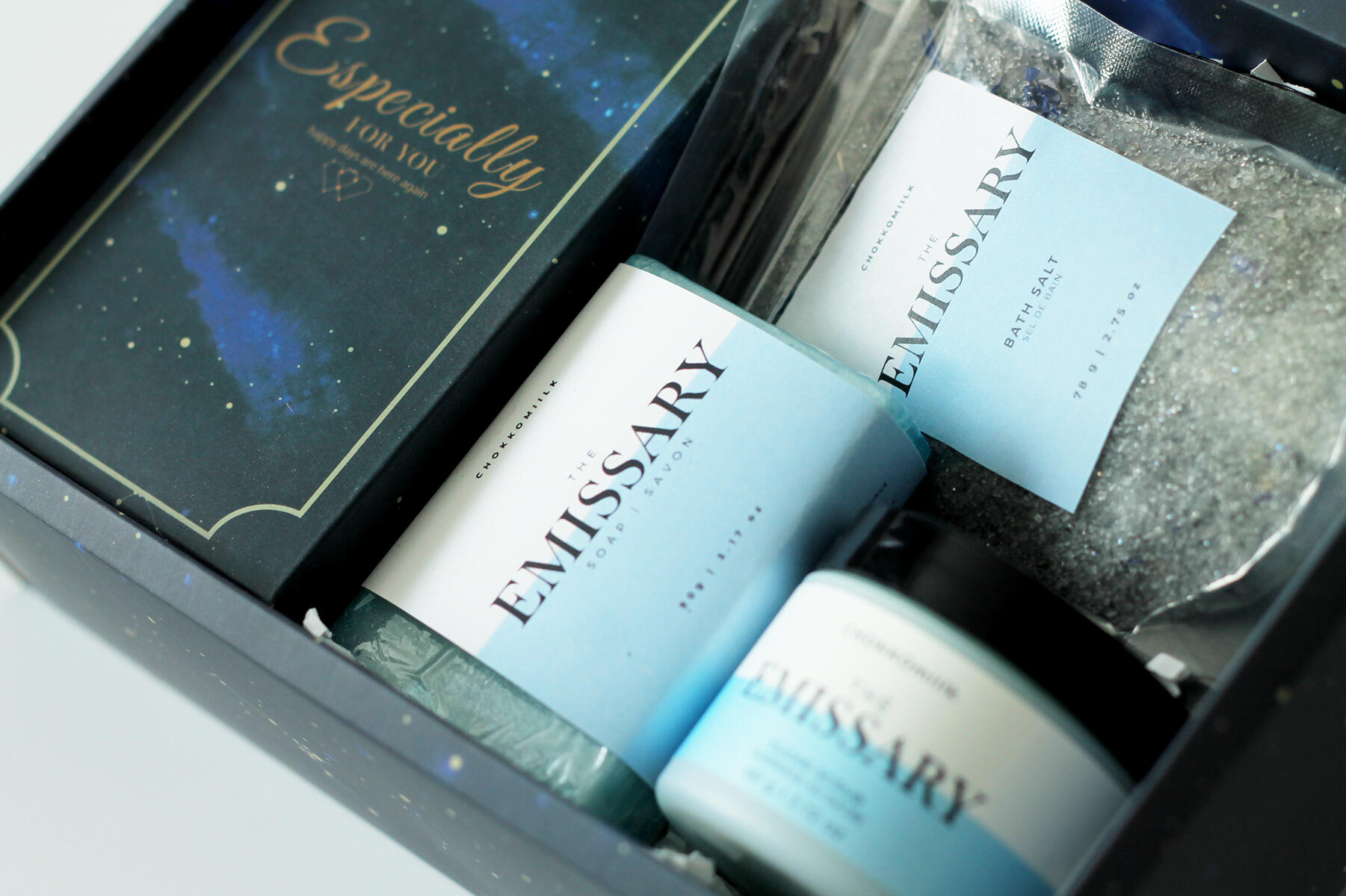 The Emissary Elidibus-inspired Cosmetic Gift Set. Holiday 2023. The Emissary Elidibus-inspired Cosmetic Gift Set. Holiday 2023.