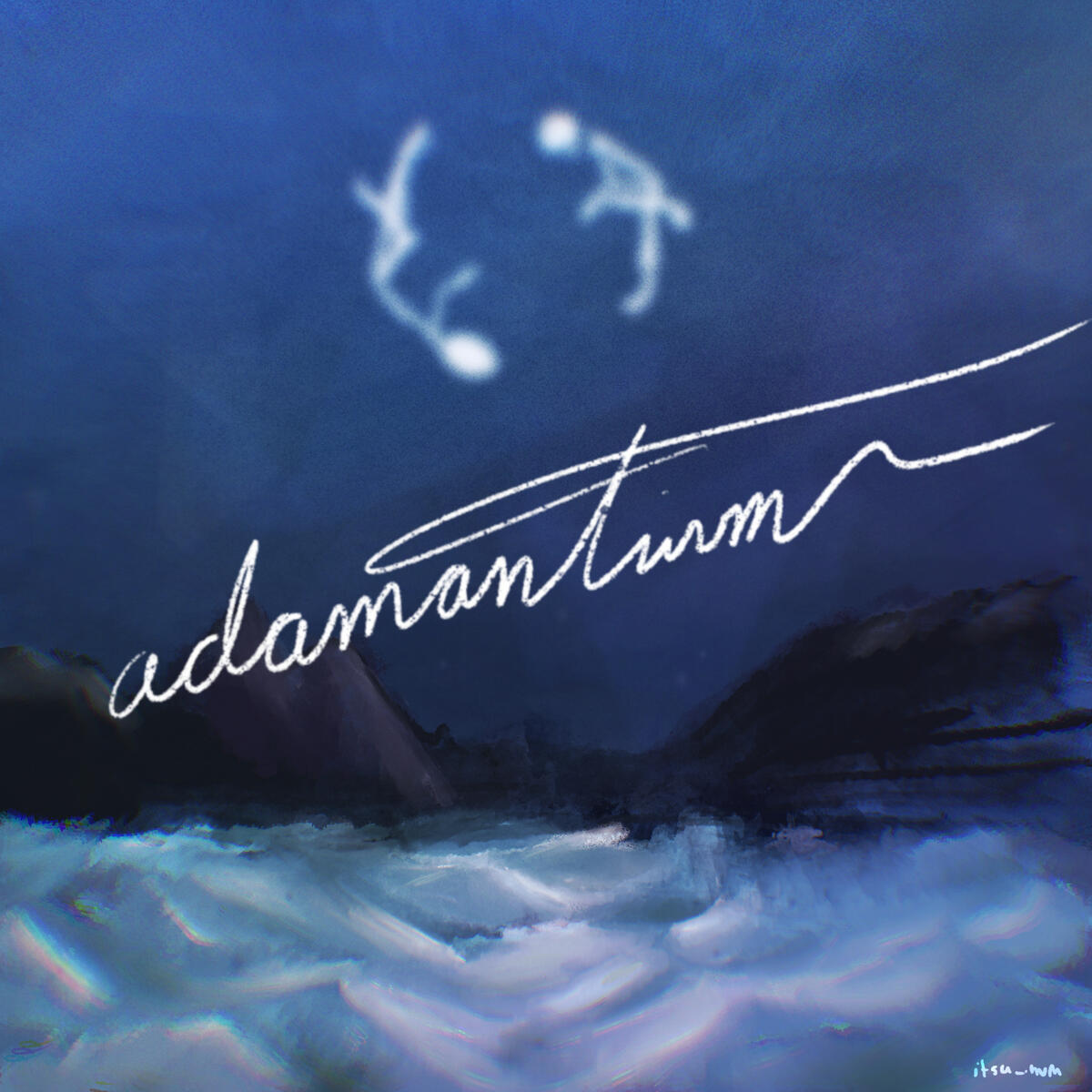 adamantium album cover ITSU ver.