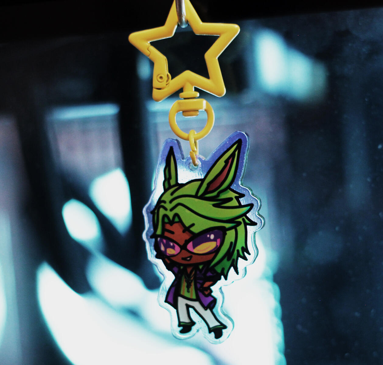 Dancing Green Keychain. FFXIV. Dancing Green Keychain. FFXIV.