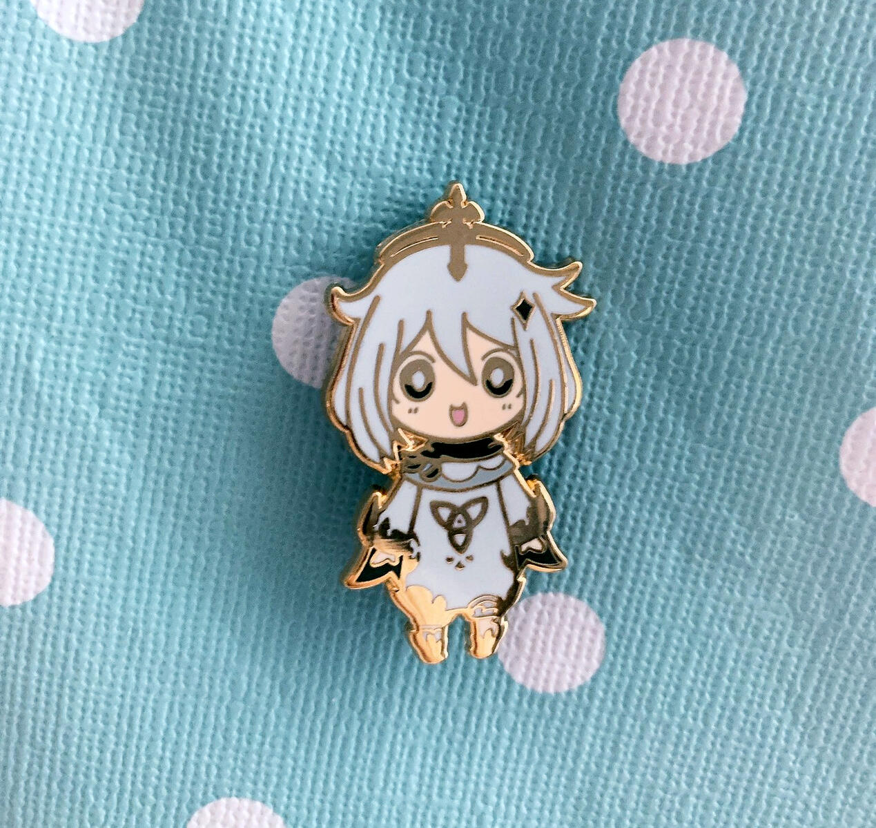 Paimon Enamel Pin. Genshin Impact.